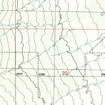 United States Geological Survey Rodeo, NM-AZ (1996, 24000-Scale) digital map