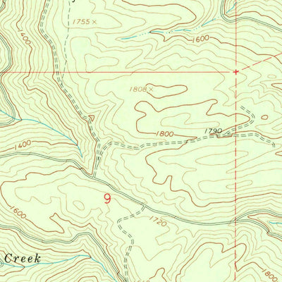 United States Geological Survey Rodgers Peak, CA (1966, 24000-Scale) digital map