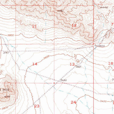 United States Geological Survey Rodman Mountains, CA (1955, 62500-Scale) digital map