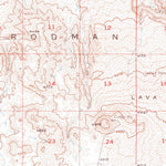 United States Geological Survey Rodman Mountains, CA (1955, 62500-Scale) digital map