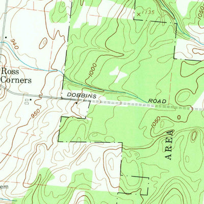 United States Geological Survey Rodman, NY (1959, 24000-Scale) digital map