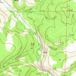 United States Geological Survey Rodman Rim, OR (1967, 24000-Scale) digital map