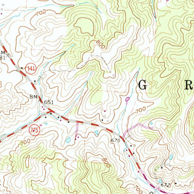 United States Geological Survey Rodney, OH (1961, 24000-Scale) digital map