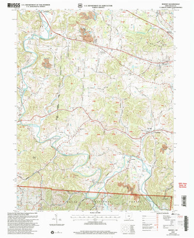 United States Geological Survey Rodney, OH (2002, 24000-Scale) digital map