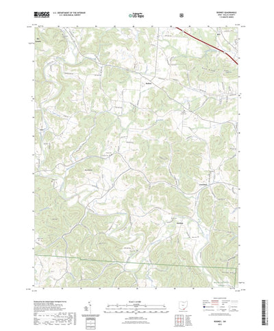 United States Geological Survey Rodney, OH (2023, 24000-Scale) digital map