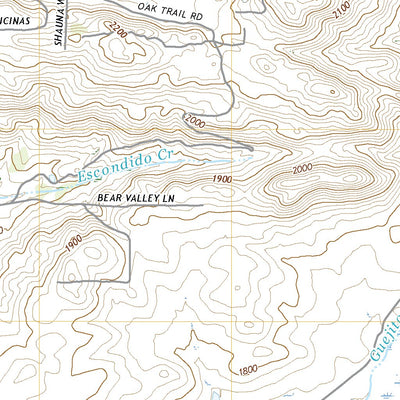 United States Geological Survey Rodriguez Mountain, CA (2021, 24000-Scale) digital map