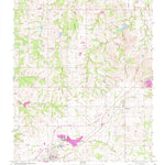United States Geological Survey Roff North, OK (1967, 24000-Scale) digital map