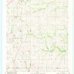 United States Geological Survey Roff South, OK (1967, 24000-Scale) digital map
