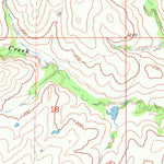 United States Geological Survey Roff South, OK (1967, 24000-Scale) digital map