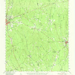 United States Geological Survey Roganville, TX (1955, 62500-Scale) digital map