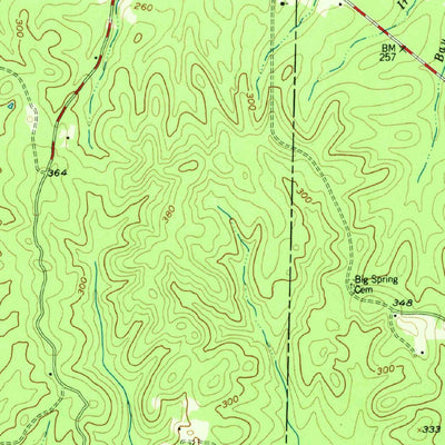 United States Geological Survey Roganville, TX (1955, 62500-Scale) digital map