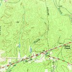 United States Geological Survey Roganville, TX (1955, 62500-Scale) digital map