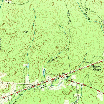 United States Geological Survey Roganville, TX (1955, 62500-Scale) digital map