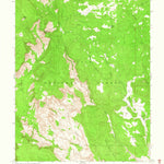 United States Geological Survey Roger Peak, UT (1964, 24000-Scale) digital map