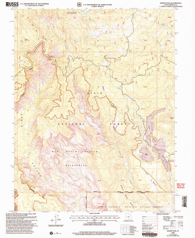 United States Geological Survey Roger Peak, UT (2002, 24000-Scale) digital map