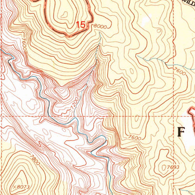United States Geological Survey Roger Peak, UT (2002, 24000-Scale) digital map