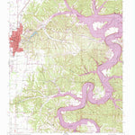 United States Geological Survey Rogers, AR (1958, 24000-Scale) digital map