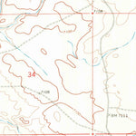 United States Geological Survey Rogers Creek, WY (1968, 24000-Scale) digital map