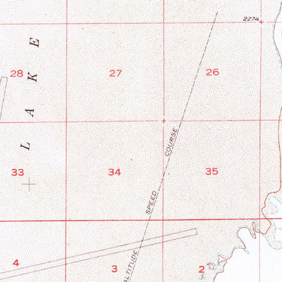 United States Geological Survey Rogers Lake, CA (1956, 62500-Scale) digital map