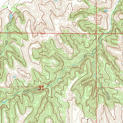 United States Geological Survey Rogers, NE (1968, 24000-Scale) digital map