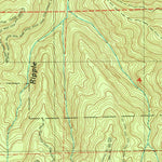 United States Geological Survey Rogers Peak, OR (1984, 24000-Scale) digital map
