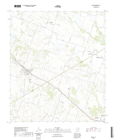 United States Geological Survey Rogers, TX (2022, 24000-Scale) digital map