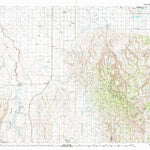 United States Geological Survey Rogerson, ID-NV (1992, 100000-Scale) digital map
