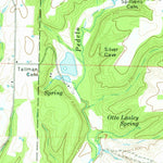 United States Geological Survey Rogersville, MO (1970, 24000-Scale) digital map
