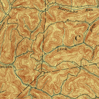United States Geological Survey Rogersville, PA (1905, 62500-Scale) digital map