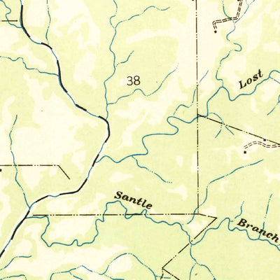 United States Geological Survey Rogillioville, LA-MS (1945, 31680-Scale) digital map
