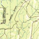 United States Geological Survey Rogillioville, LA-MS (1945, 31680-Scale) digital map