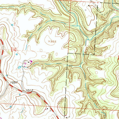 United States Geological Survey Rokeby Lock, OH (1961, 24000-Scale) digital map