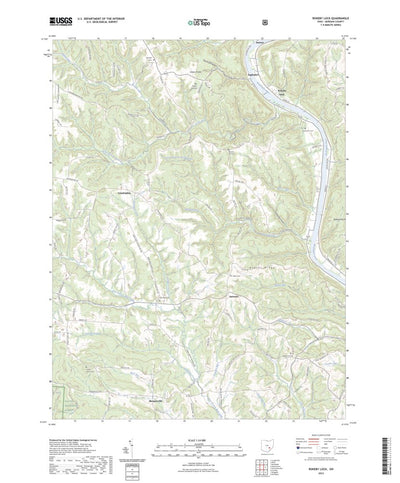 United States Geological Survey Rokeby Lock, OH (2023, 24000-Scale) digital map