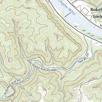 United States Geological Survey Rokeby Lock, OH (2023, 24000-Scale) digital map