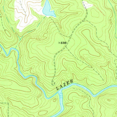 United States Geological Survey Roland, GA (1971, 24000-Scale) digital map
