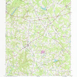 United States Geological Survey Rolesville, NC (1967, 24000-Scale) digital map