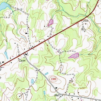 United States Geological Survey Rolesville, NC (1967, 24000-Scale) digital map