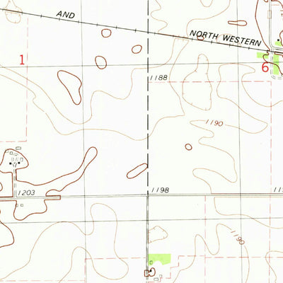 United States Geological Survey Rolfe, IA (1980, 24000-Scale) digital map
