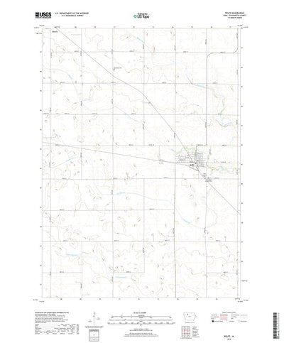 United States Geological Survey Rolfe, IA (2018, 24000-Scale) digital map