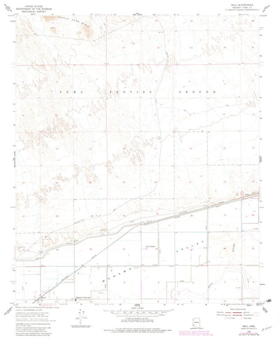 United States Geological Survey Roll, AZ (1955, 24000-Scale) digital map