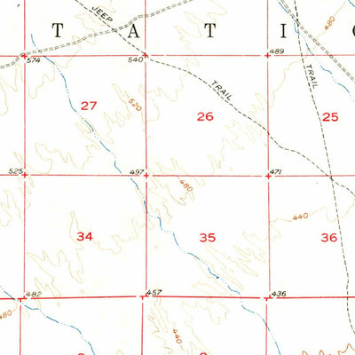 United States Geological Survey Roll, AZ (1955, 62500-Scale) digital map