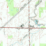 United States Geological Survey Roll, IN (1962, 24000-Scale) digital map