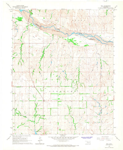 United States Geological Survey Roll, OK (1966, 24000-Scale) digital map