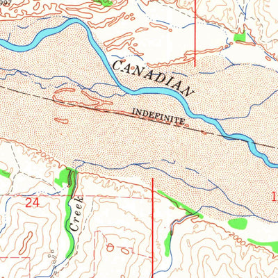 United States Geological Survey Roll, OK (1966, 24000-Scale) digital map
