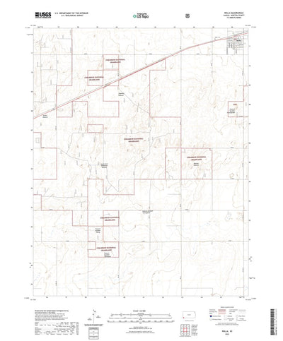 United States Geological Survey Rolla, KS (2022, 24000-Scale) digital map
