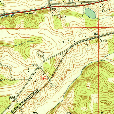 United States Geological Survey Rolla, MO (1951, 24000-Scale) digital map