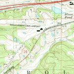 United States Geological Survey Rolla, MO (1985, 24000-Scale) digital map