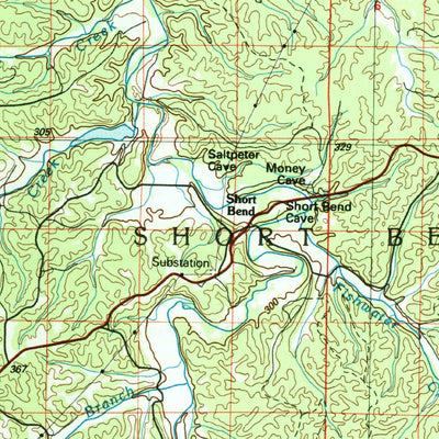 United States Geological Survey Rolla, MO (1986, 100000-Scale) digital map