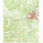 United States Geological Survey Rolla, MO (1992, 24000-Scale) digital map