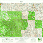 United States Geological Survey Rolla, MO-IL (1966, 250000-Scale) digital map